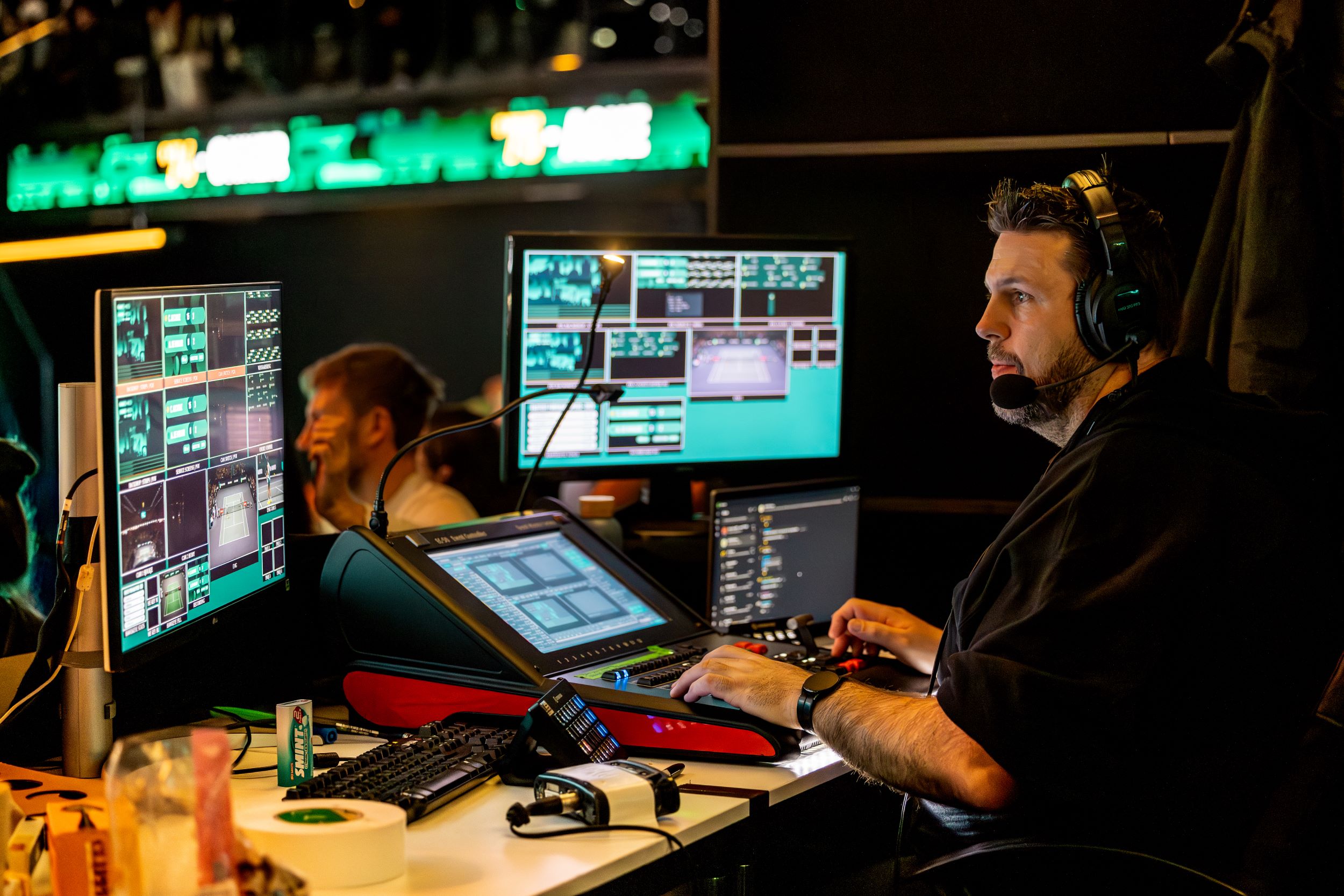 Event management from the control room
